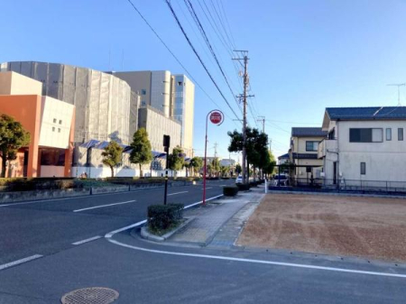 �O�ʓ��H�܂ތ��n�ʐ^ -