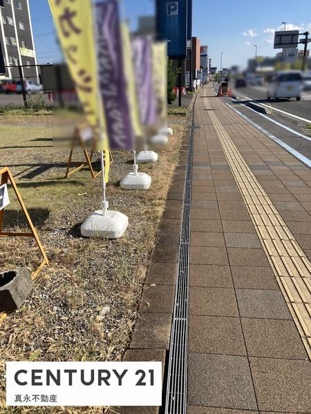 �O�ʓ��H�܂ތ��n�ʐ^ -